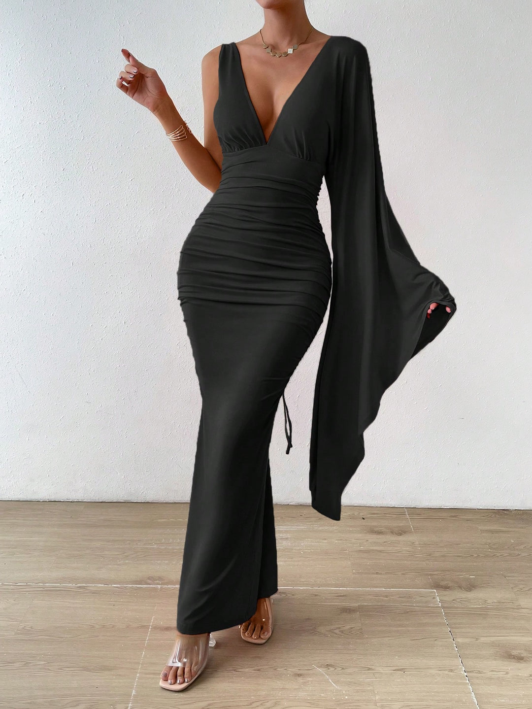 Rochie maxi SHEIN, negru