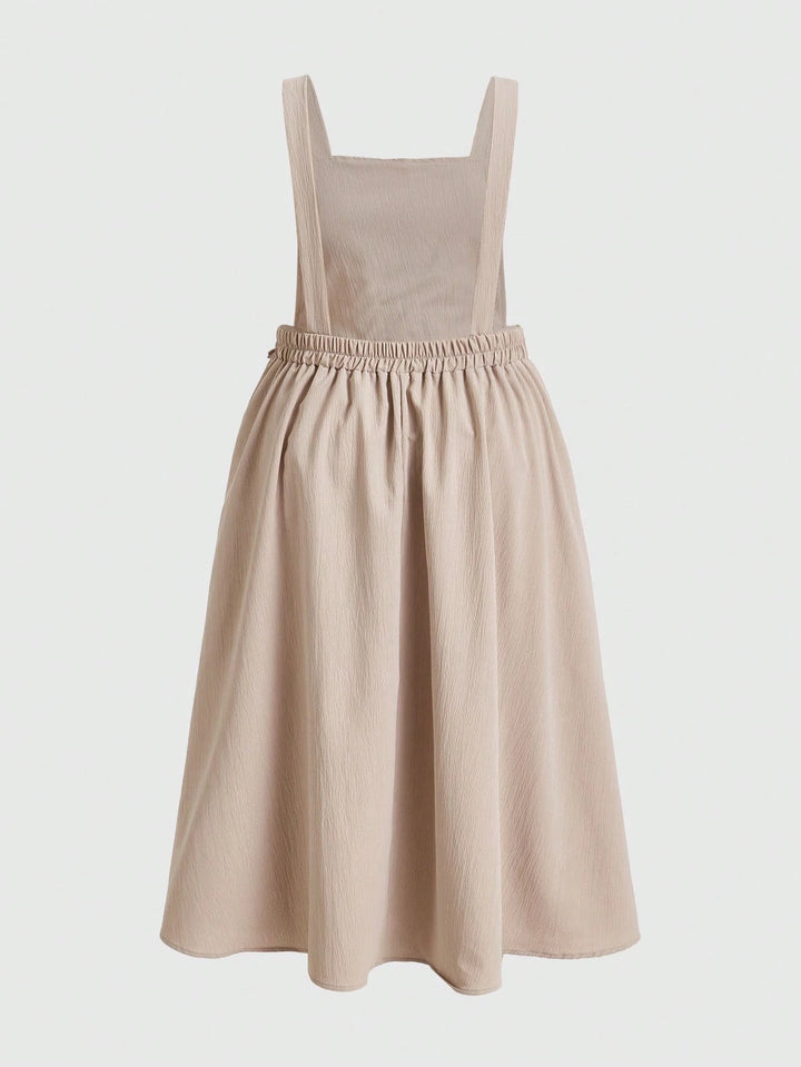 Shein Curve+ maxi ruha, bézs