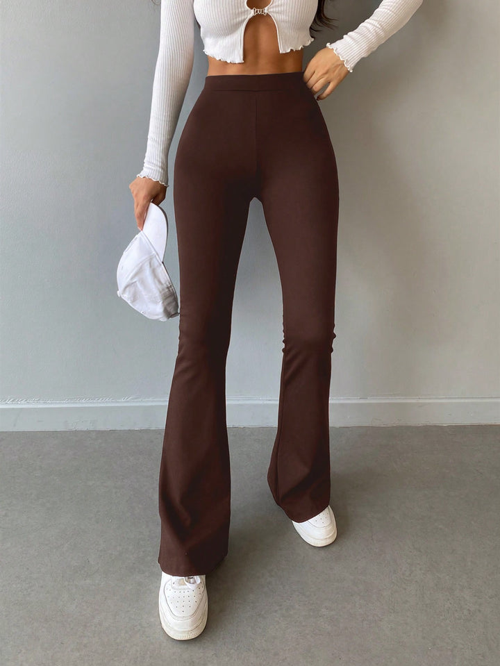 Pantaloni SHEIN, maro