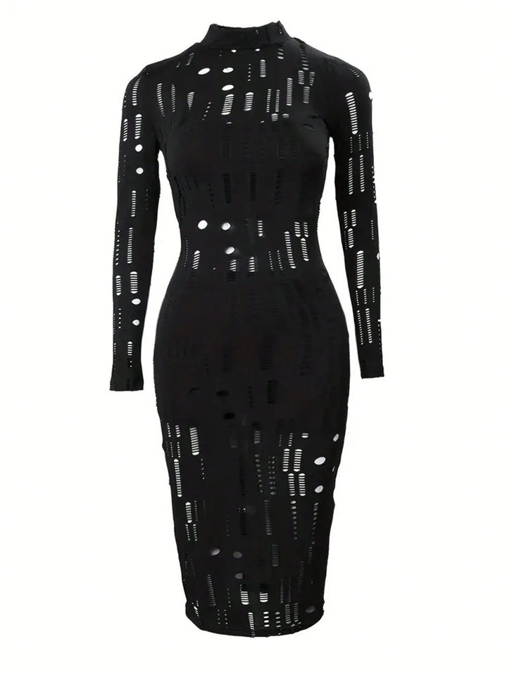 Rochie midi SHEIN, negru