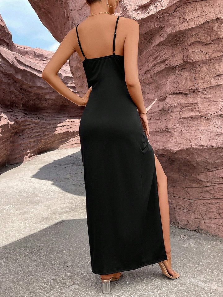 Rochie maxi SHEIN, negru
