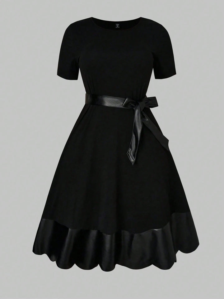 Rochie midi SHEIN, negru