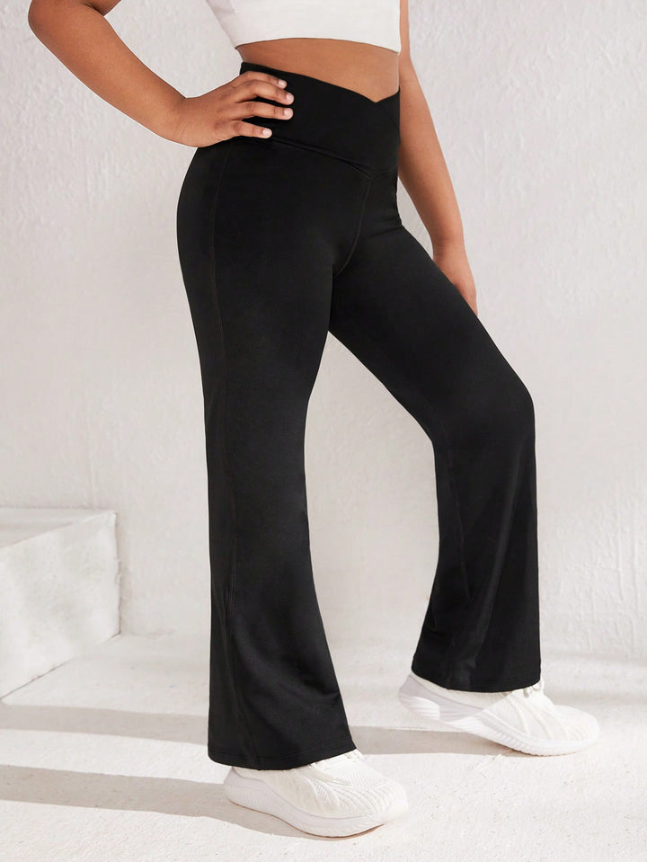 Pantaloni sport SHEIN, negru