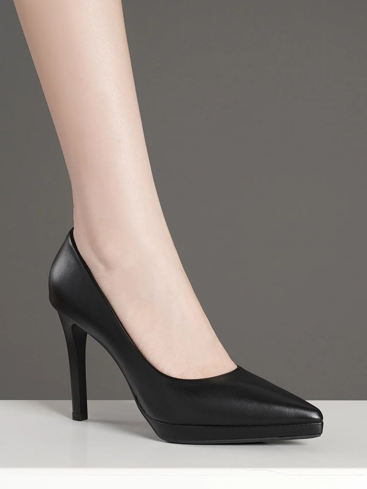 Pantofi cu toc SHEIN, negru