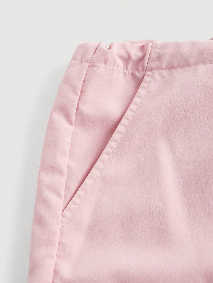 Pantaloni SHEIN, roz