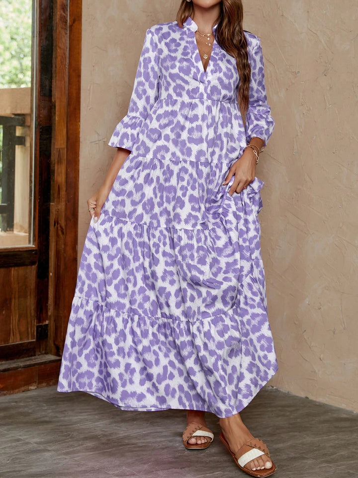 Rochie maxi Shein, mix culori