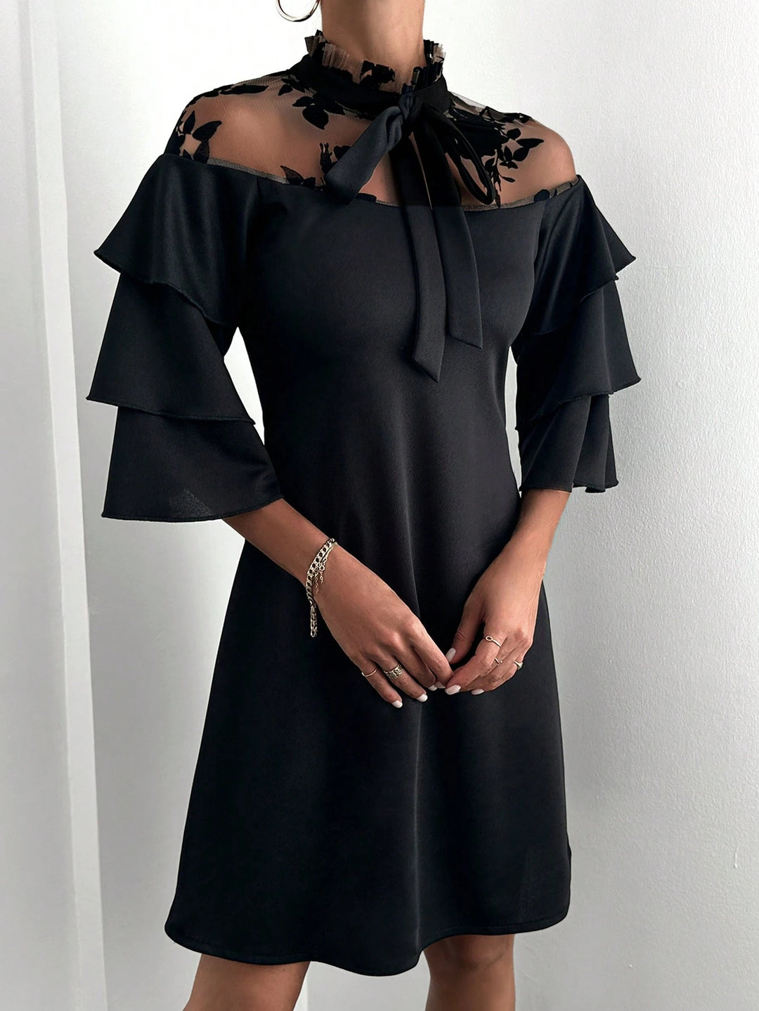 Rochie mini SHEIN, negru