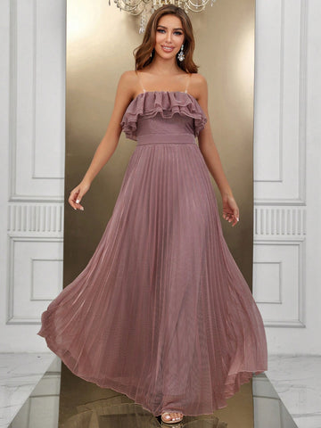 Rochie maxi SHEIN, roz