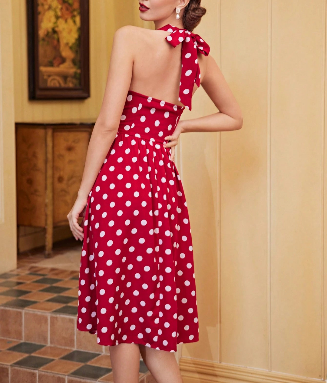Rochie midi Shein, mix culori