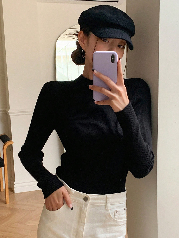 Pulover SHEIN, negru