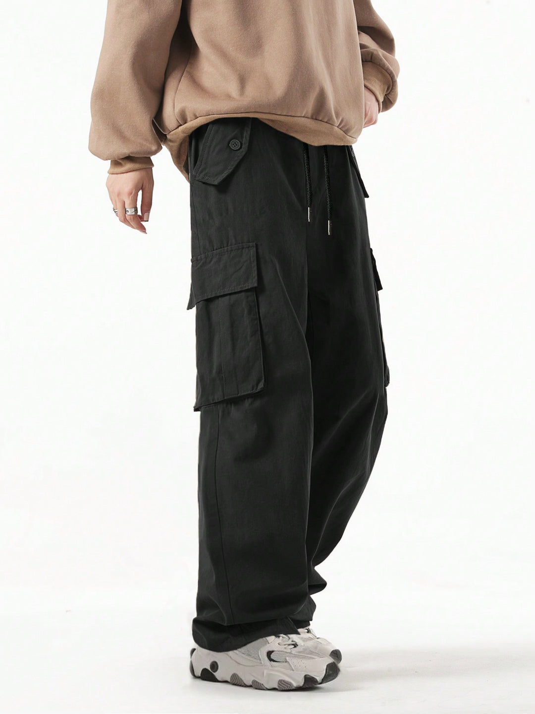 Pantalon SHEIN, negru