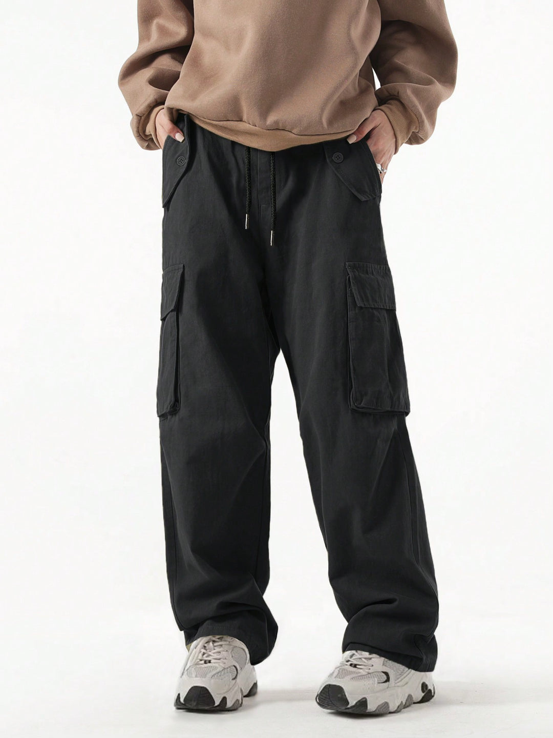 Pantalon SHEIN, negru
