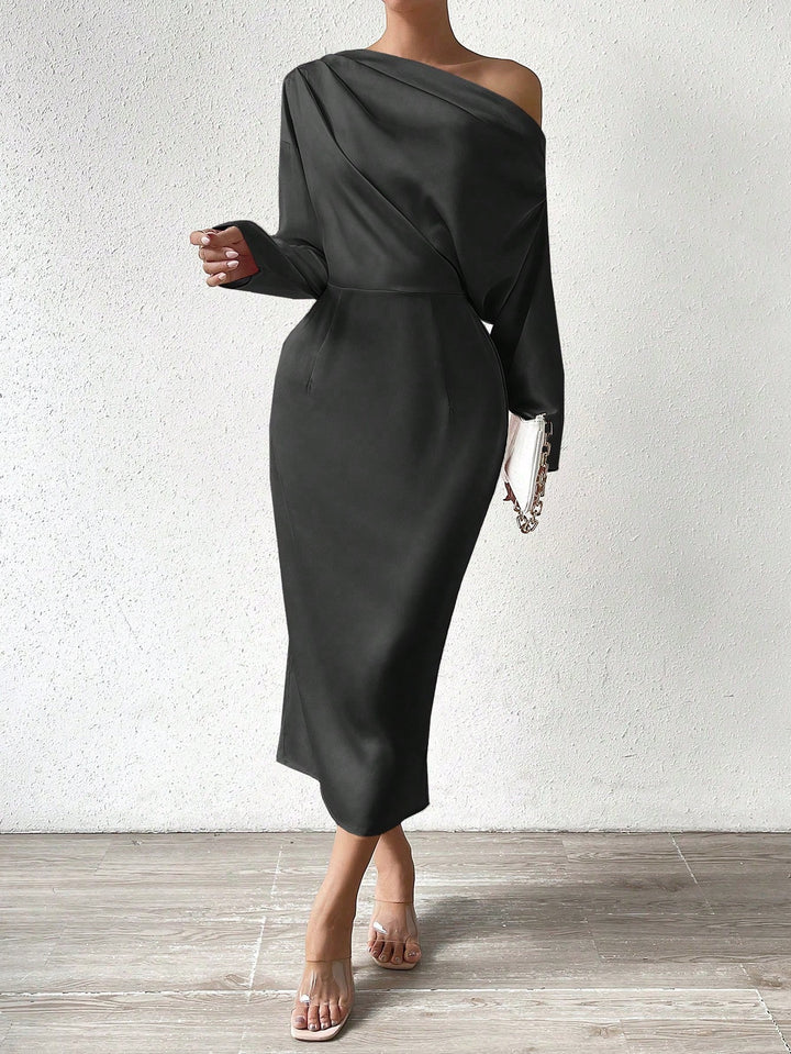 Rochie maxi SHEIN, negru