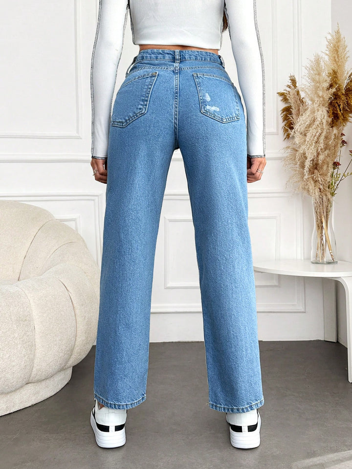 Jeans SHEIN, albastru