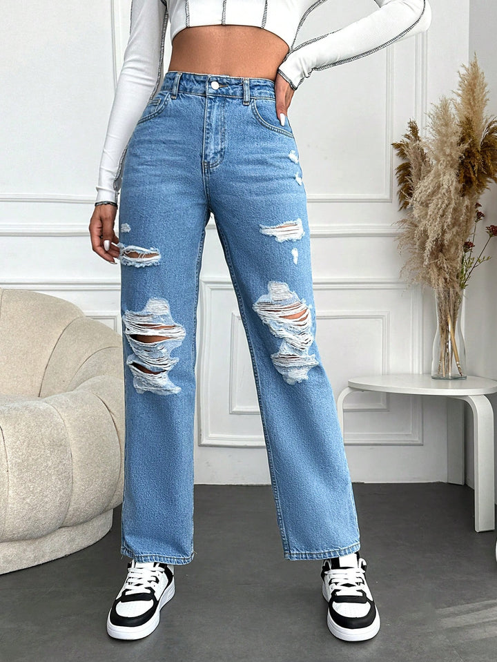 Jeans SHEIN, albastru
