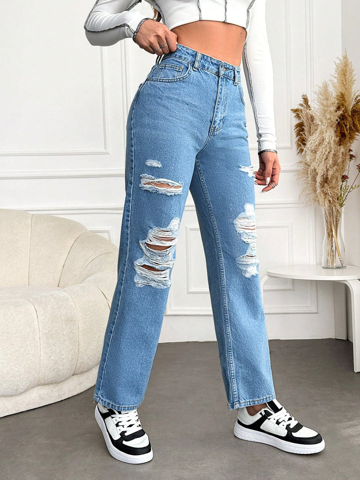 Jeans SHEIN, albastru
