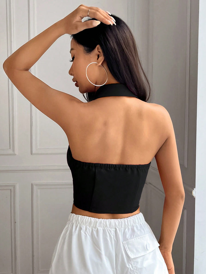 Sacou SHEIN, negru