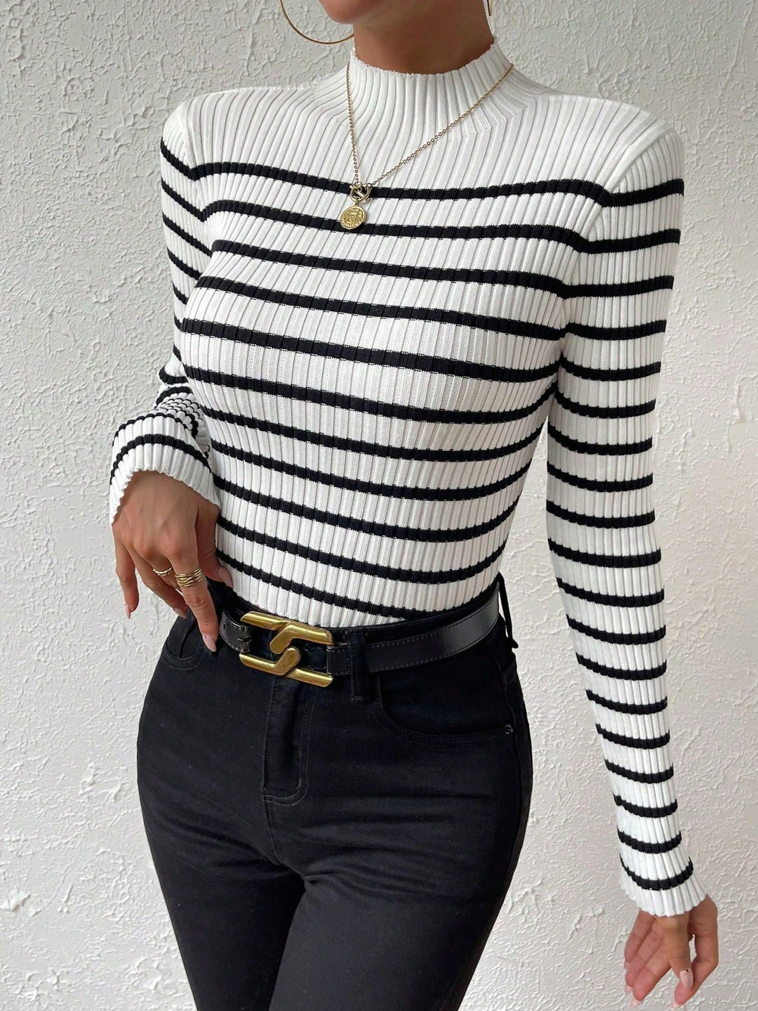 Pulover SHEIN, negru