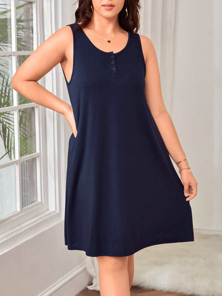 Rochie de noapte SHEIN, albastru