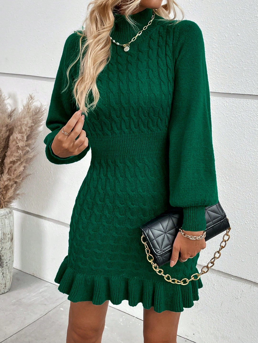 Rochie SHEIN, verde