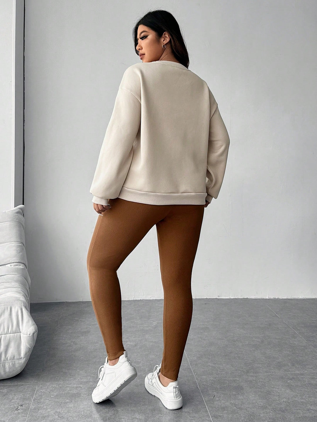 SHEIN blúz, ekrü