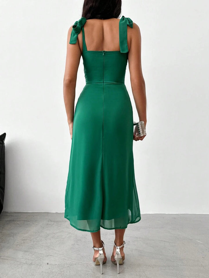 Rochie midi SHEIN, verde