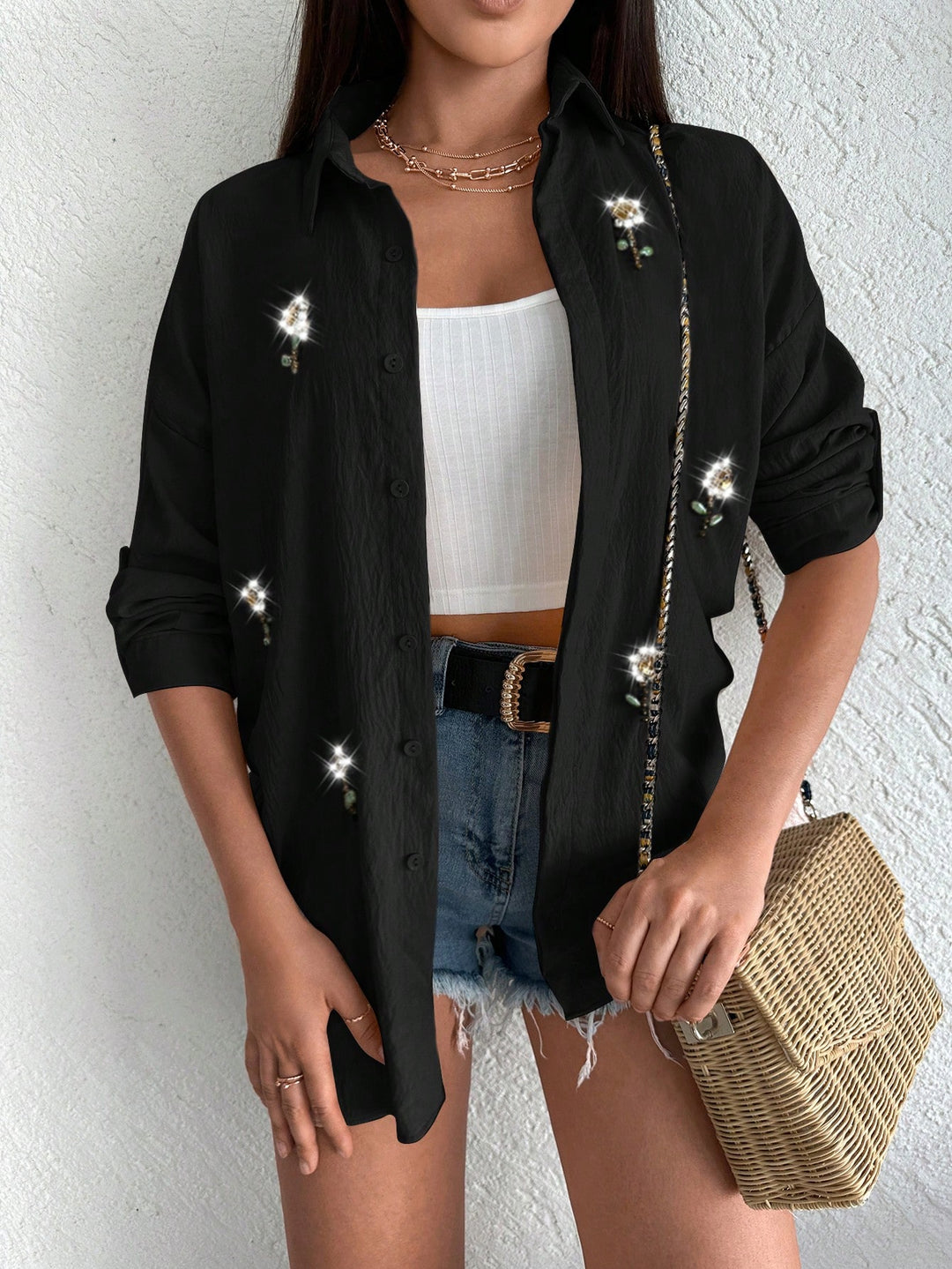 SHEIN ing, fekete