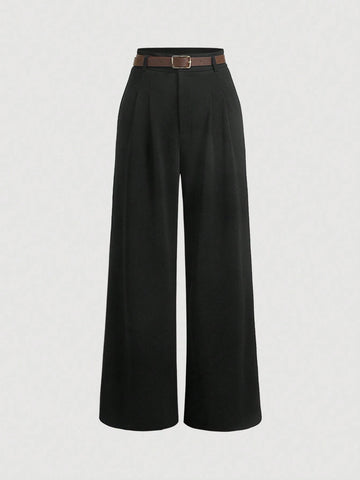 Pantaloni SHEIN, negru