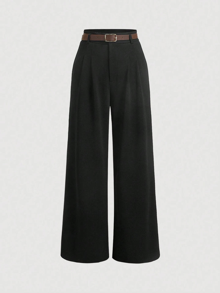 Pantaloni SHEIN, negru