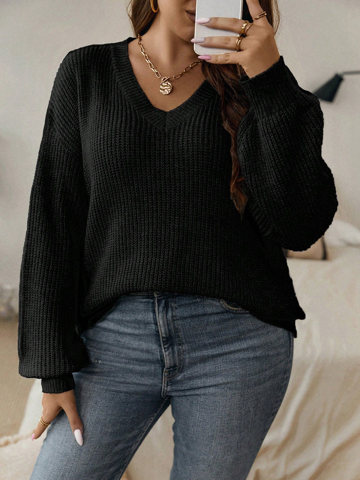 Pulover SHEIN, negru