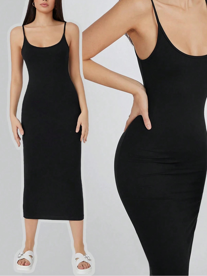 Rochie maxi SHEIN, negru