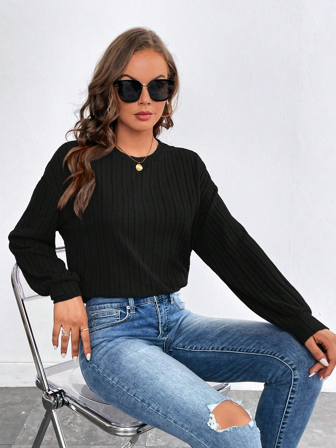 Tricou SHEIN, negru
