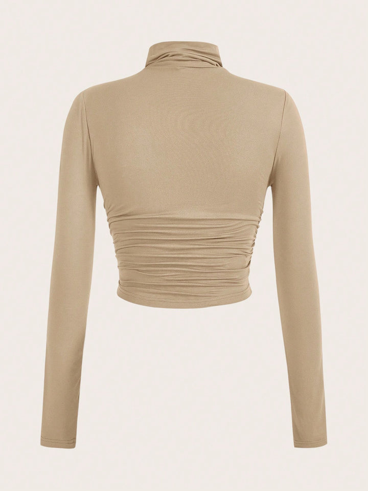 Tricou SHEIN, kaki