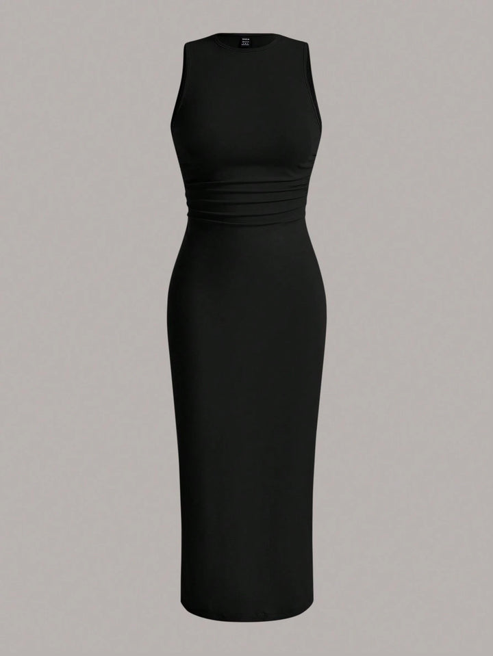 SHEIN maxi ruha, fekete