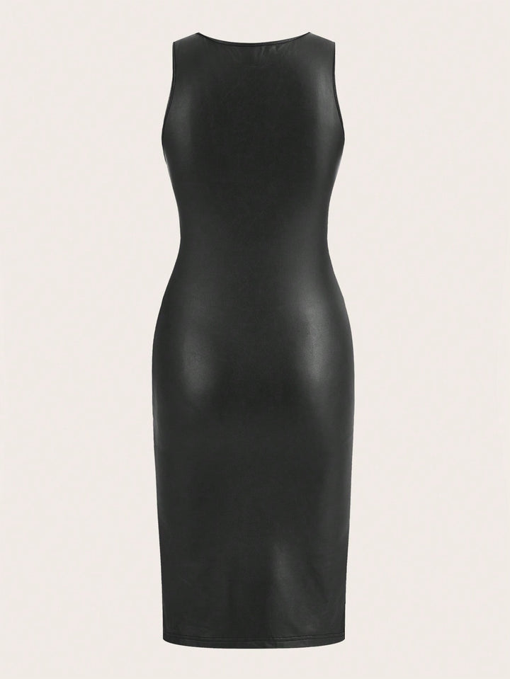 Rochie midi SHEIN, negru