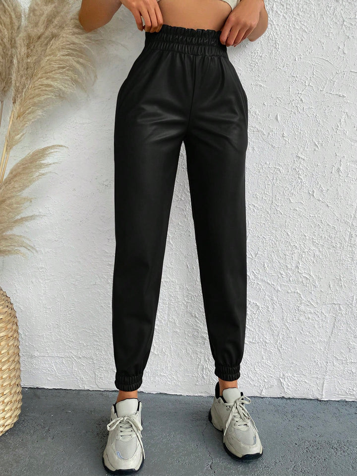 Pantaloni SHEIN, negru