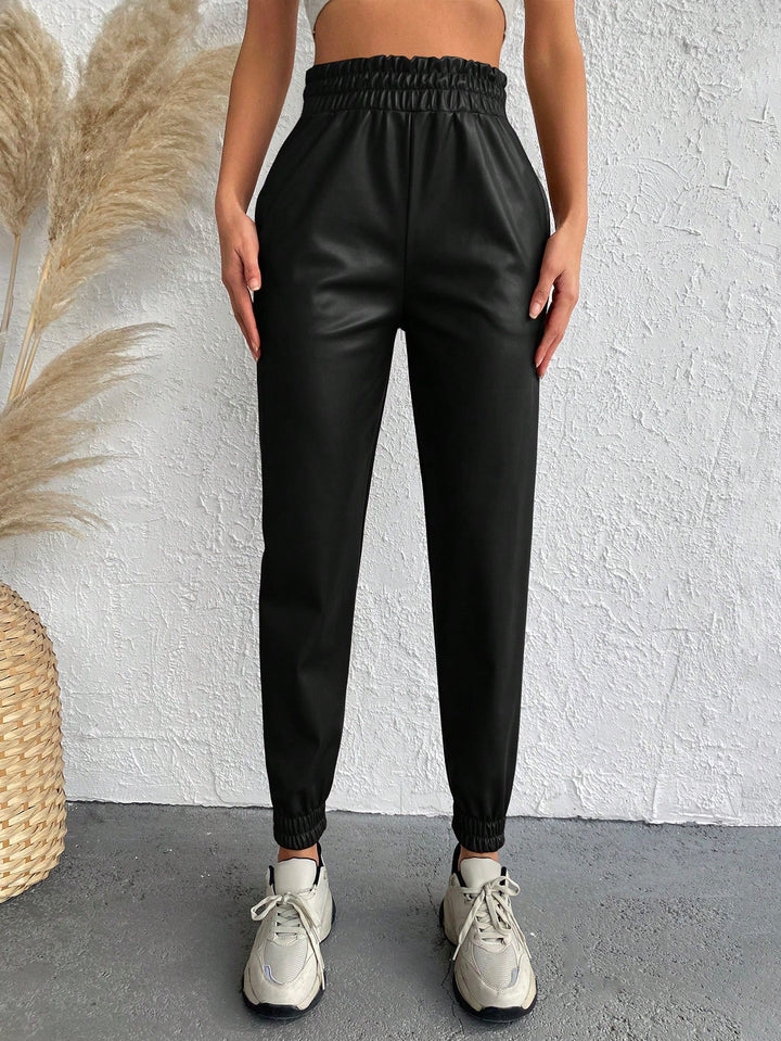 Pantaloni SHEIN, negru