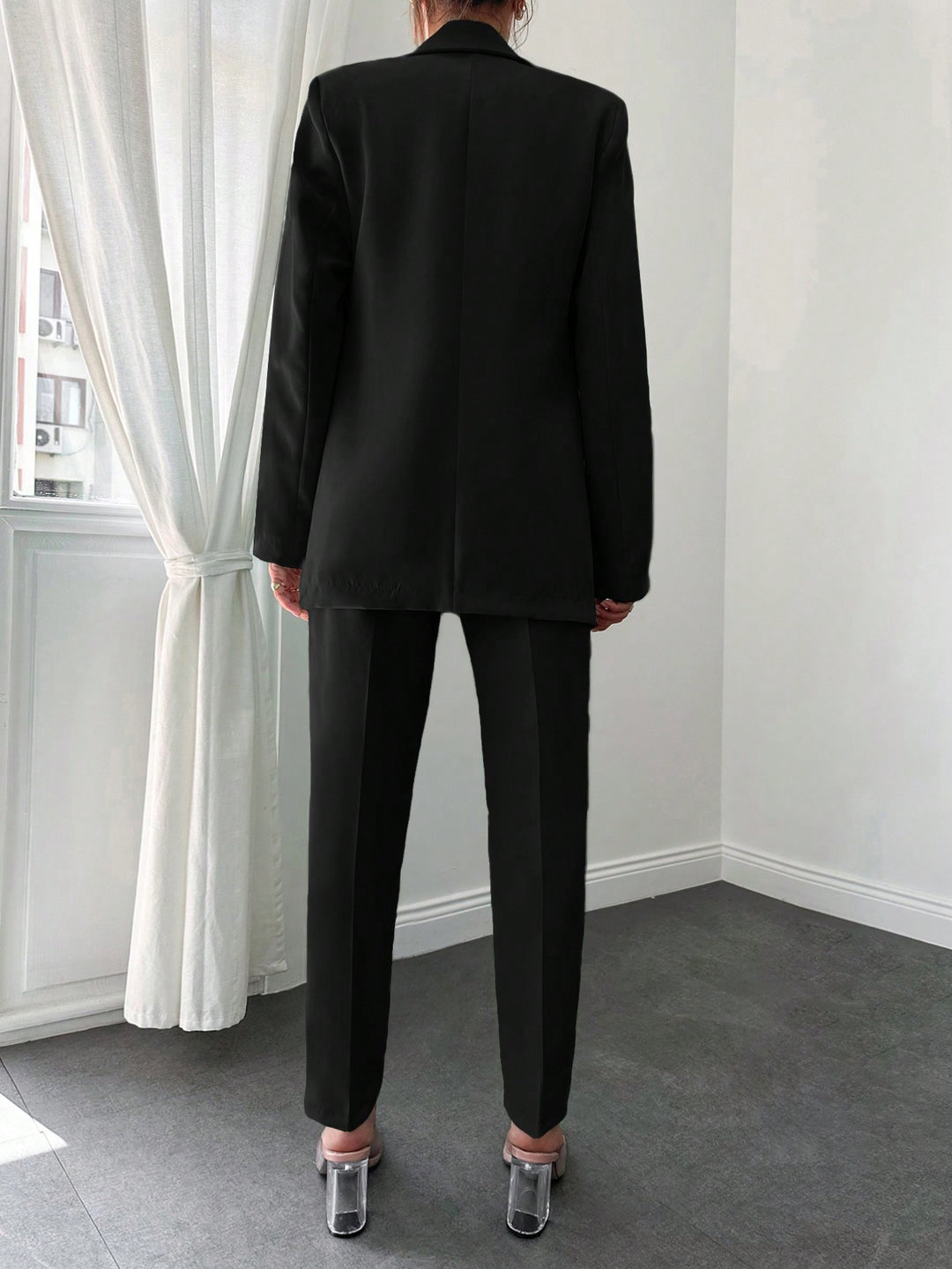 Costum SHEIN, negru