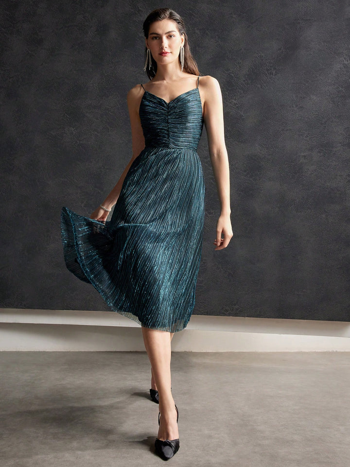 Rochie midi SHEIN, albastru