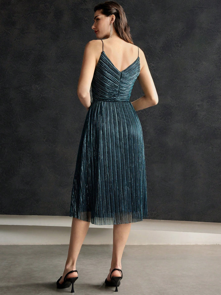 Rochie midi SHEIN, albastru