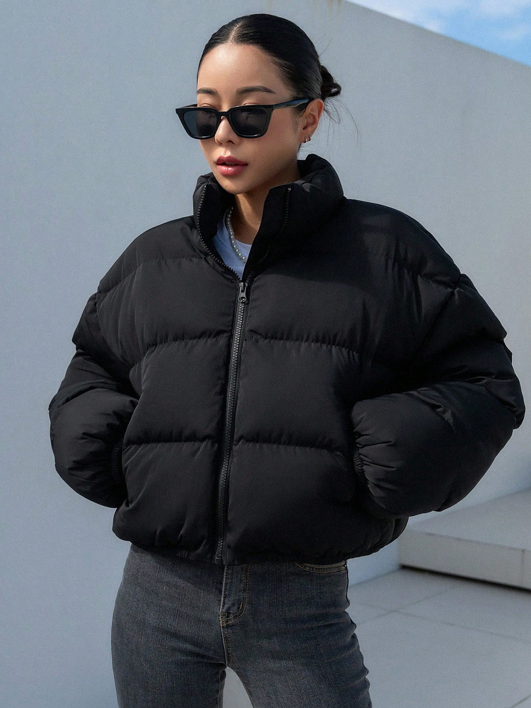 Palton SHEIN, negru