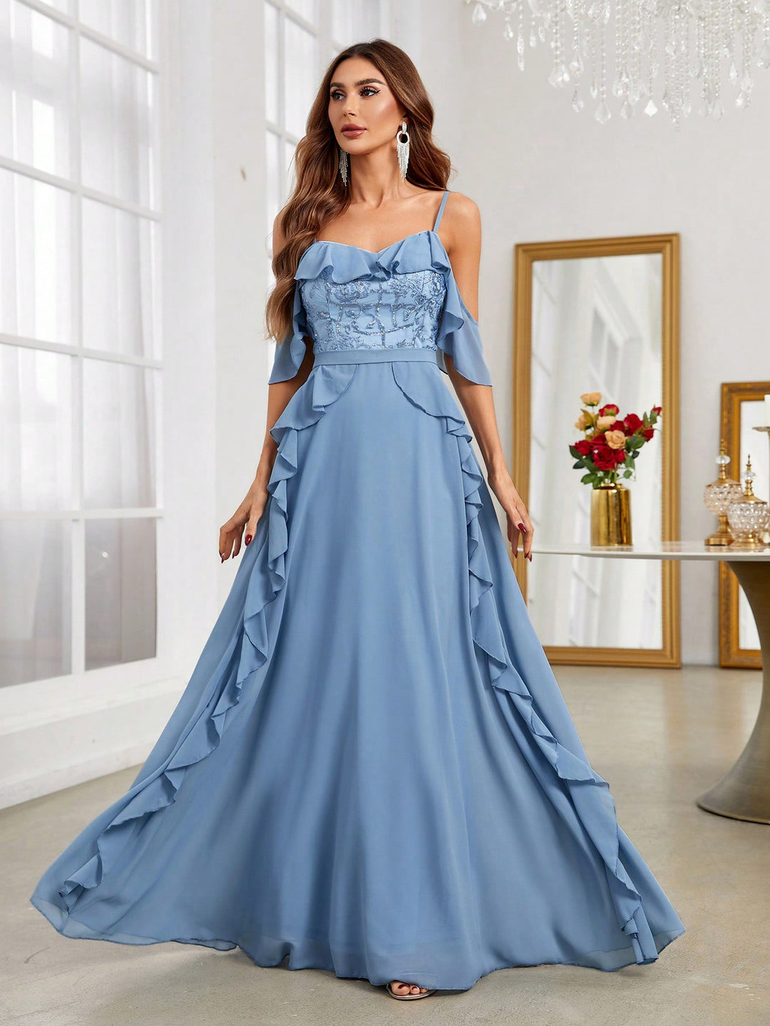 Rochie SHEIN, albastru