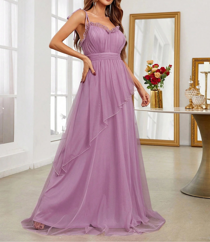 Rochie de ocazie SHEIN, mov