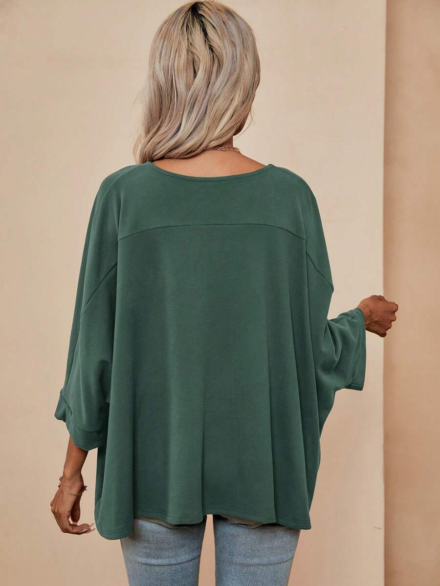 Bluză SHEIN, verde