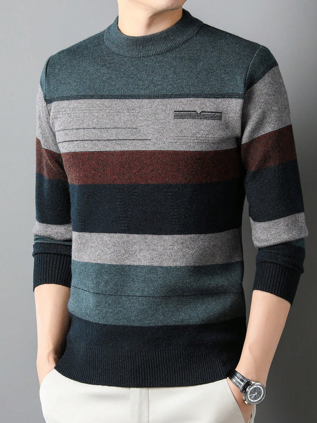 Pulover SHEIN, verde