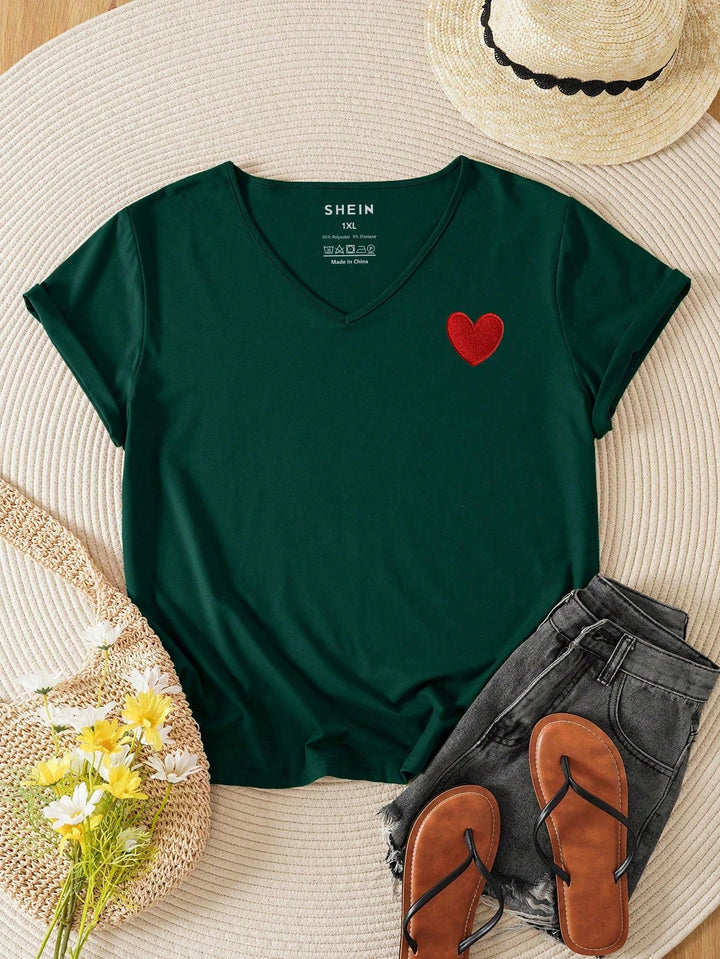 Tricou SHEIN, verde