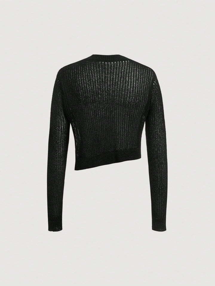 Pulover SHEIN, negru