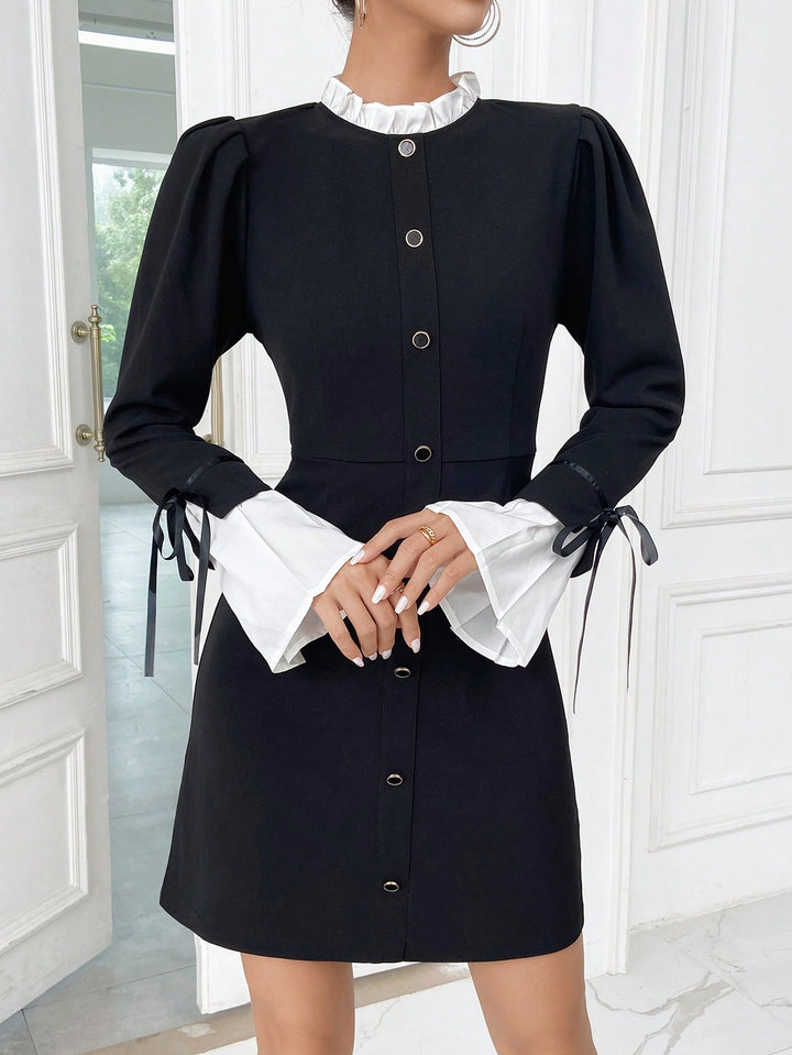 Rochie scurtă SHEIN, negru