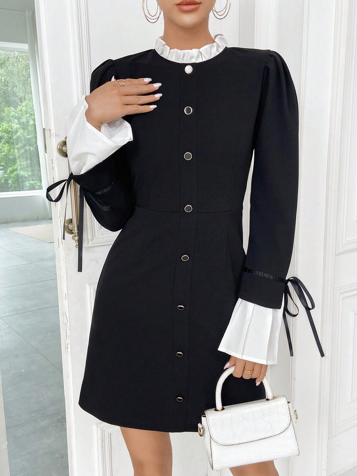 Rochie scurtă SHEIN, negru