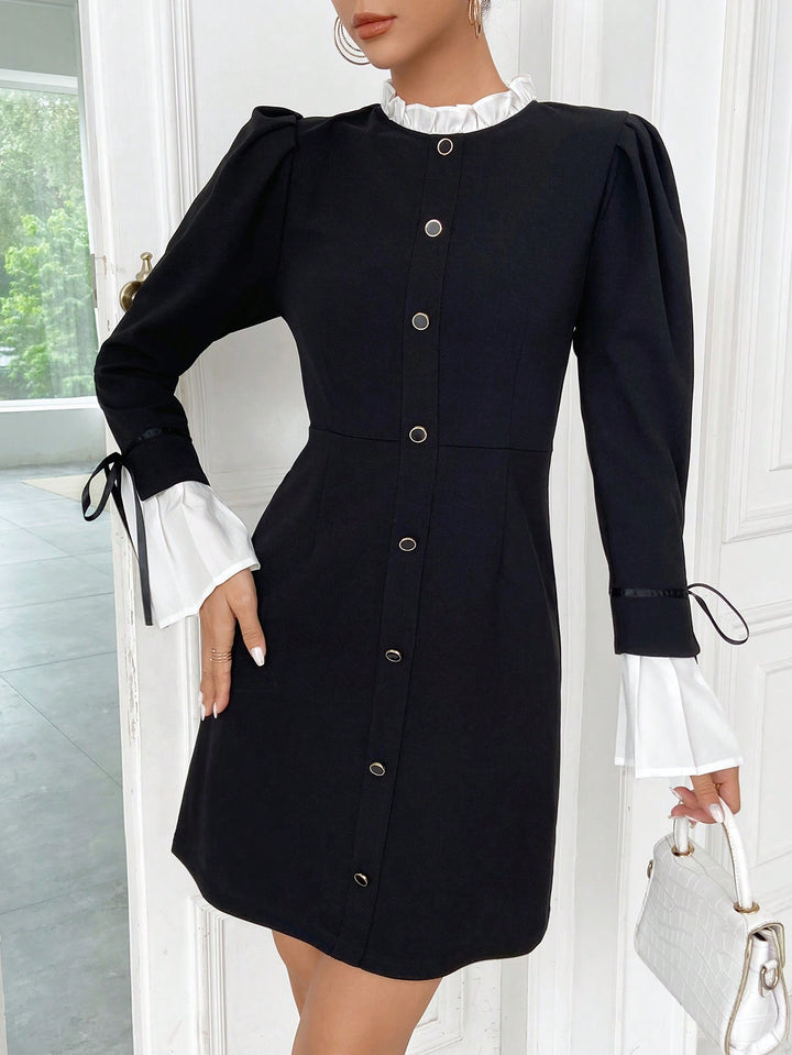 Rochie scurtă SHEIN, negru
